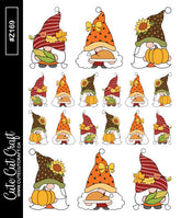 Thanksgiving Feast Gnomes